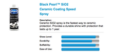 Load image into Gallery viewer, Black Pearl™ SiO2 Ceramic Coating Speed Spray