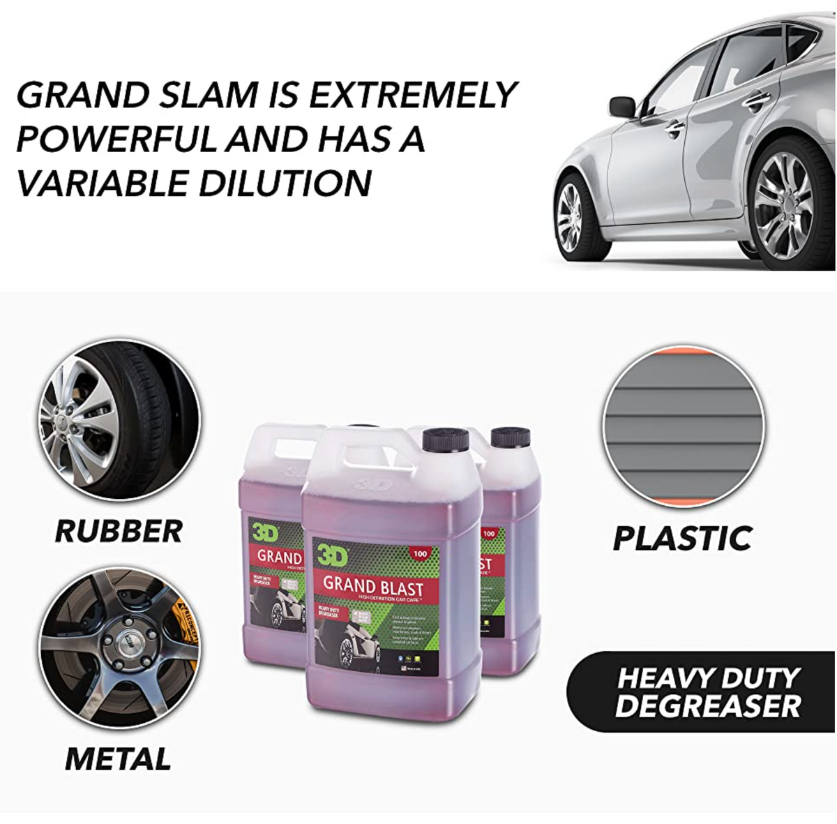 SLAM! HEAVY DUTY CONCENTRATED CLEANER/ DEGREASER - WORLD'S FINEST CAR CARE  PRODUCTS