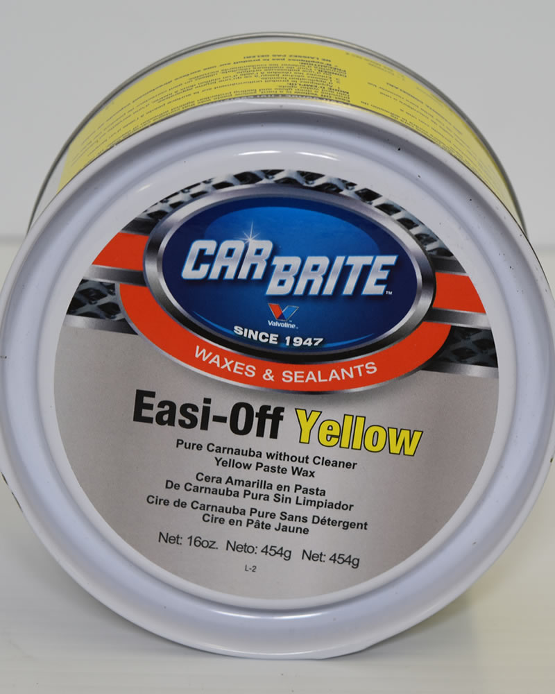 Easi-Off Yellow Paste Wax – MAJESTIC, LLC - CARBRITE ABQ