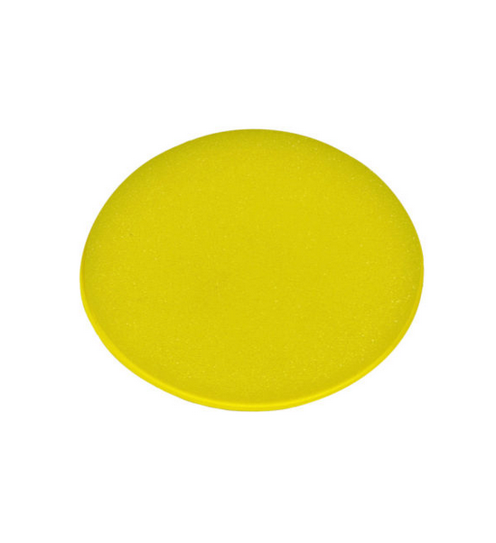 ROUND FOAM APPLICATOR PAD - YELLOW 4