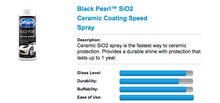 Load image into Gallery viewer, Black Pearl™ SiO2 Ceramic Coating Speed Spray
