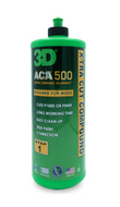 3D ACA 500 X-Tra Cut Compound - 32oz - Step 1 Cutting Body Shop Compound with Wool or Foam Pad - Cuts P1000 or Finer - Easy Clean Up - True Paint Correction - Alpha Ceramic Alumin