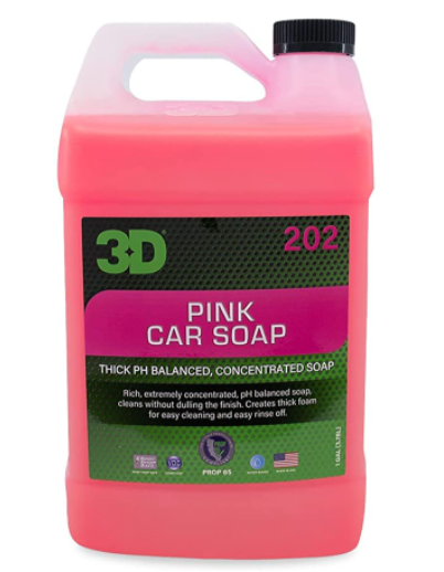 Car Detailing Pink Soap