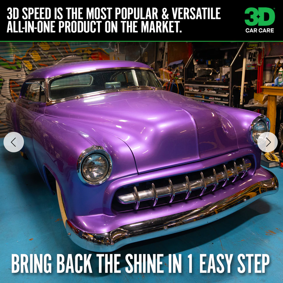 BRING YOUR PAINT BACK TO LIFE 3D Speed is an excellent scratch and