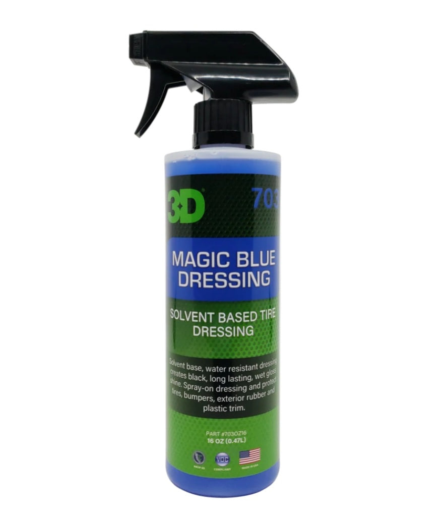 3D Magic Blue Tire Dressing