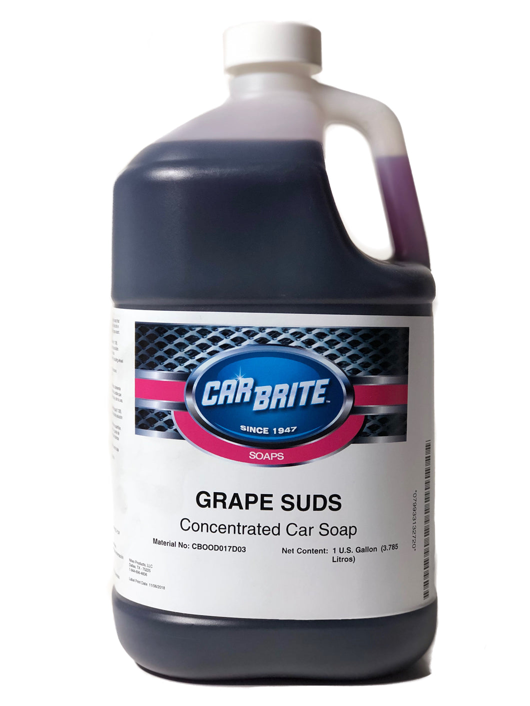 Grape Suds Car Soap 1 Gallon